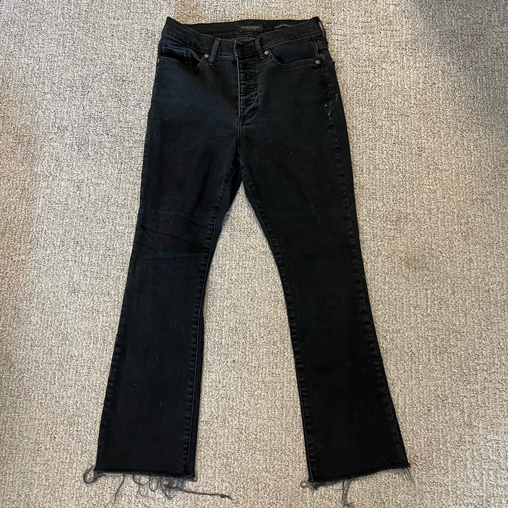 Banana Republic Black Jeans - Ankle flare fit